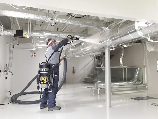 Professional central duct cleaning by Lincoln Air Duct Cleaning in Lincoln